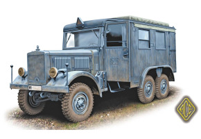 Збірна модель 1/72 Радіовантажник Kfz.62 (Funkkraftwagen) ACE 72579