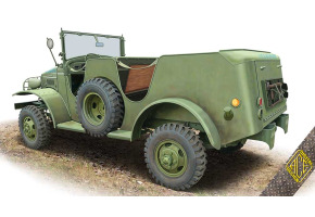 Збірна модель 1/72 1/2 тонни, повнопривідний розвідувальний автомобіль Command Reconnaisanse, WC-6/15/23 ACE 72598