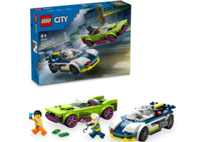 Constructor LEGO City Police car chase muscle car 60415