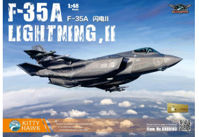 Scale model 1/48 Airplane F-35A Lightning II Version 2.0 Zimi 80103