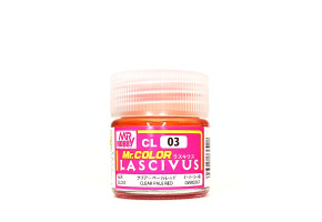 Mr. Color Lascivus (10 ml) Pale Clear Red / Блідо-червоний (Прозорий глянсовий)