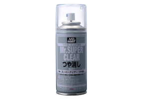 Mr. Super Clear Matt Spray (170 ml) / Matt varnish in aerosol