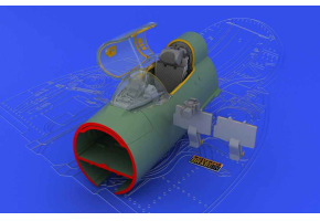 МиГ-21MФ интерьер ранний вариант 1/48