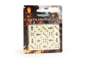 Гральні куби Warhammer 40000 - ADEPTA SORORITAS DICE
