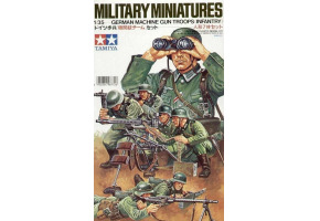 Сборная модель 1/35 Фигуры Немецкие пулеметчики (Пехота) Tamiya 35038
