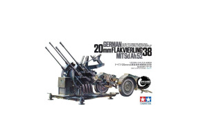 Сборная модель 1/35 Зенитная установка 2cm Flak 38 Tamiya 35091