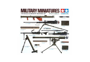 Сборная модель 1/35 Набор пехотного оружия США Tamiya 35121