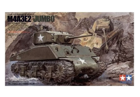 Сборная модель 1/35 Американский танк Шерман M4A3E2 "Джамбо" Tamiya 35139