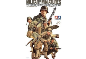 Сборная модель 1/35 Фигуры Набор штурмовой пехоты армии США (6 фигурок) Tamiya 35192