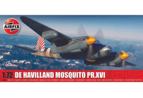 Збірна модель 1/72 британський винищувач de Havilland Mosquito PR.XVI Airfix A04065