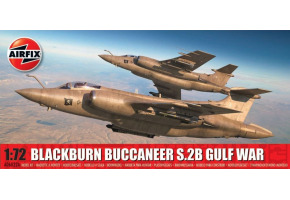 Збірна модель 1/72 британський палубний літак Blackburn Buccaneer S.2B Gulf War Airfix A06022A