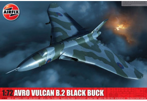 Збірна модель 1/72 британський стратегічний бомбардувальник Avro Vulcan B.2 "Black Buck" Airfix A12013