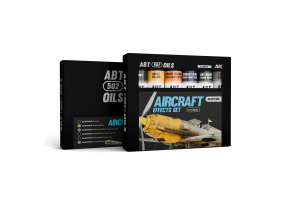 Набір масляних фарб AIRCRAFT EFFECTS SET / Ефекти для літаків Abteilung 305