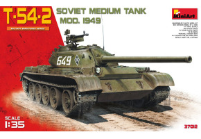 Сборная модель 1/35 Советский средний танк Т-54-2 обр. 1949 г. МиниАрт 37012