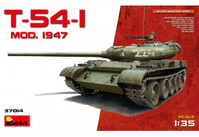 Сборная модель 1/35 Советский средний танк Т-54 обр. 1947 г. МиниАрт 37014