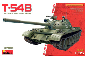 Сборная модель 1/35 Танк Т-54Б (раннего выпуска) МиниАрт 37019