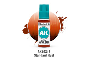 Акрилова змивка «Стандартна іржа» AK-Interactive 19315