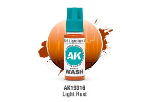 Акрилова змивка «Світла іржа» AK-Interactive 19316