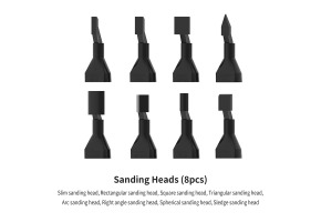 Шлифовальные головки (8 шт.) DSPIAE RA-10