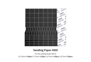 Наждачная бумага зернистостью #800 (5 шт.) DSPIAE SP-ES08
