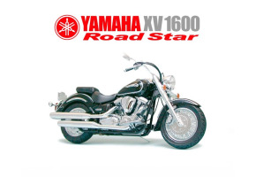 Збірна модель 1/12 Мотоцикл Yamaha XV1600 "ROAD STAR" Tamiya 14080