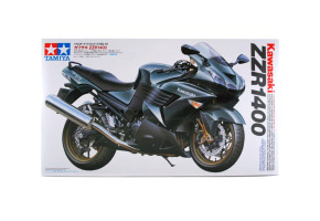 Збірна модель 1/12 Мотоцикл KAWASAKI ZZR1400 Tamiya 14111