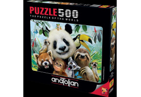 Puzzle Zoo Selfie 500pcs