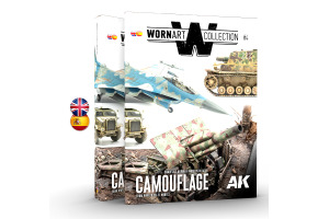 WORN ART COLLECTION ISSUE 04 – Camouflage (ENG/SPA) AK-interactive AK4906