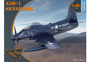 Збірна модель 1/48 літак A2D-1 Skyshark Clear Prop 4801