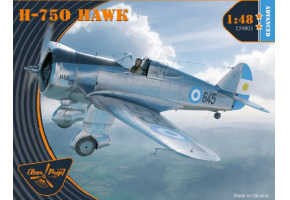 Збірна модель 1/48 літак H-75O Hawk Clear Prop 4803