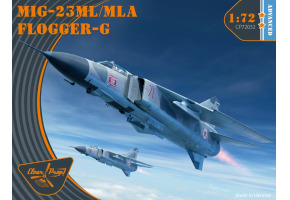 Збірна модель 1/72 Літак MiG-23 ML/MLA Flogger-G Clear Prop 72032