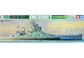 Scale model 1/700 British battleship "King George V" Tamiya 77525