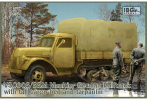 Збірна модель V3000S/SS M Maultier German Halftrack з високою вантажною платформою та тентом