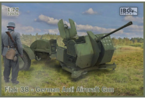 Сборная модель немецкой зенитной пушки Flak 38