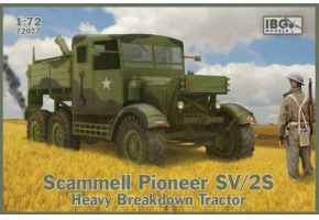 Сборная модель тяжелого аварийного трактора Scammell Pioneer SV/2S