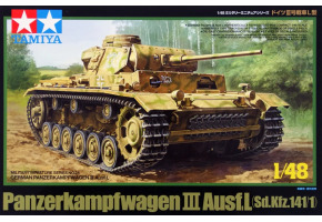 Збірна модель 1/48 Танк Panzerkampfwagen III Ausf.L Tamiya 32524