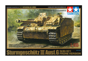 Збірна модель 1/48 Німецька САУ Sturmgeschütz III Ausf.G (early version) Tamiya 32540