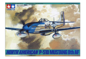 Збірна модель 1/48 Літак North American P-51 Mustang Tamiya 61040