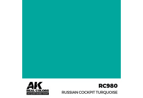 Акрилова фарба на спиртовій основі russian Cockpit Turquois АК-interactive RC980
