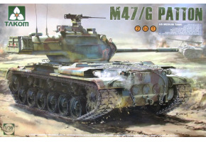 Збірна модель 1/35 Американський танк M47/M47G Patton (2 в 1) Takom 2070