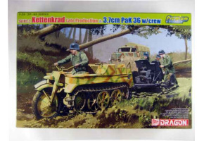 Sd.Kfz.2 kleines Kettenkrad Late Production & 3.7cm PaK36 w/Crew