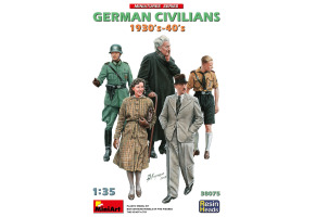 Scale model 1/35 Figures German civilians 1930-1940 MiniArt 38075