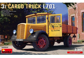 Scale model 1/35 3t Cargo Truck L701 MiniArt 38082