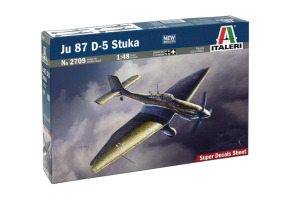 Збірна модель 1/48 Літак JU-87 D-5 Stuka Italeri 2709