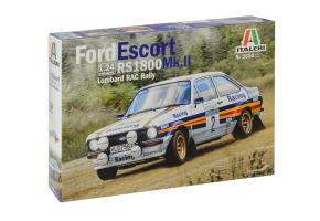 Збірна модель 1/24 Автомобіль Ford Escort RS 1800 Mk.II Lombard RAC Rally Italeri 3650