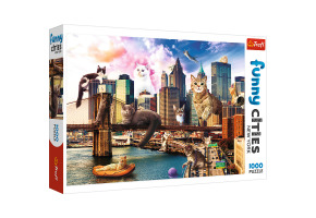 Пазли Коти у Нью Йорку 1000шт