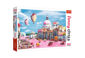 Пазли Веселі міста: Солодка Венеція 1000шт