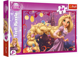 Пазлы Рапунцель запуталась 160шт