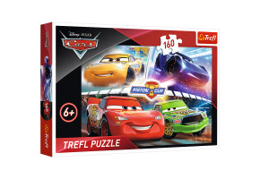 Пазлы Тачки 3: Победный заезд 160шт