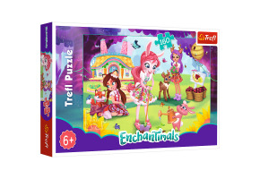 Пазлы Бри Дейнеса и Фелиция в саду 160шт